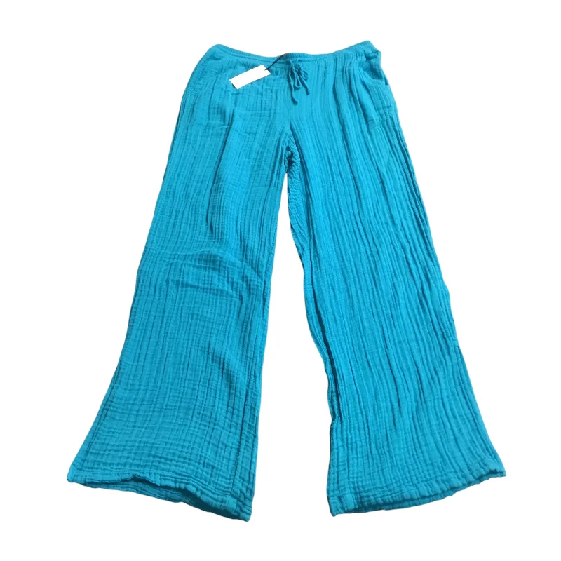 Relaxed chino pants for casual Friday offices -Pants Joggers By Michael Stars In Blue, Size: L