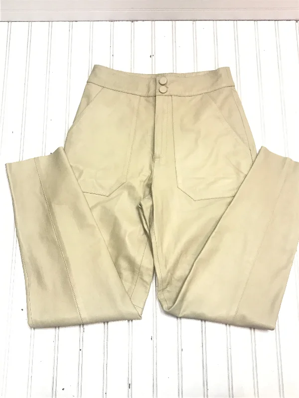 Waterproof rain pants for stormy weather protection -Pants Dress By Verosenso In Beige, Size: 2