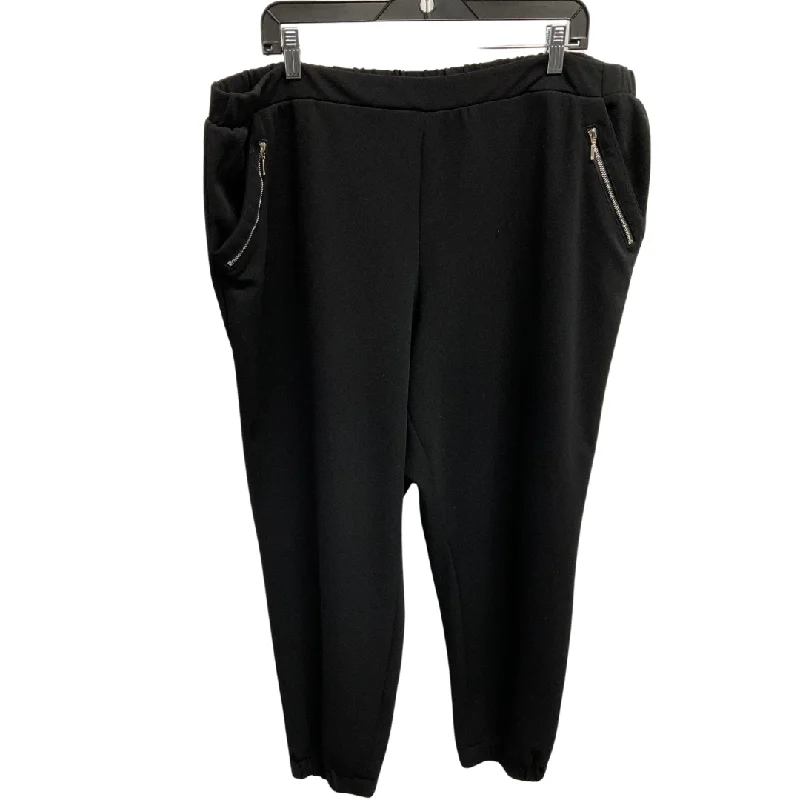 Stretchy leggings pants for casual active days -Pants Joggers By Maurices In Black, Size: 2x