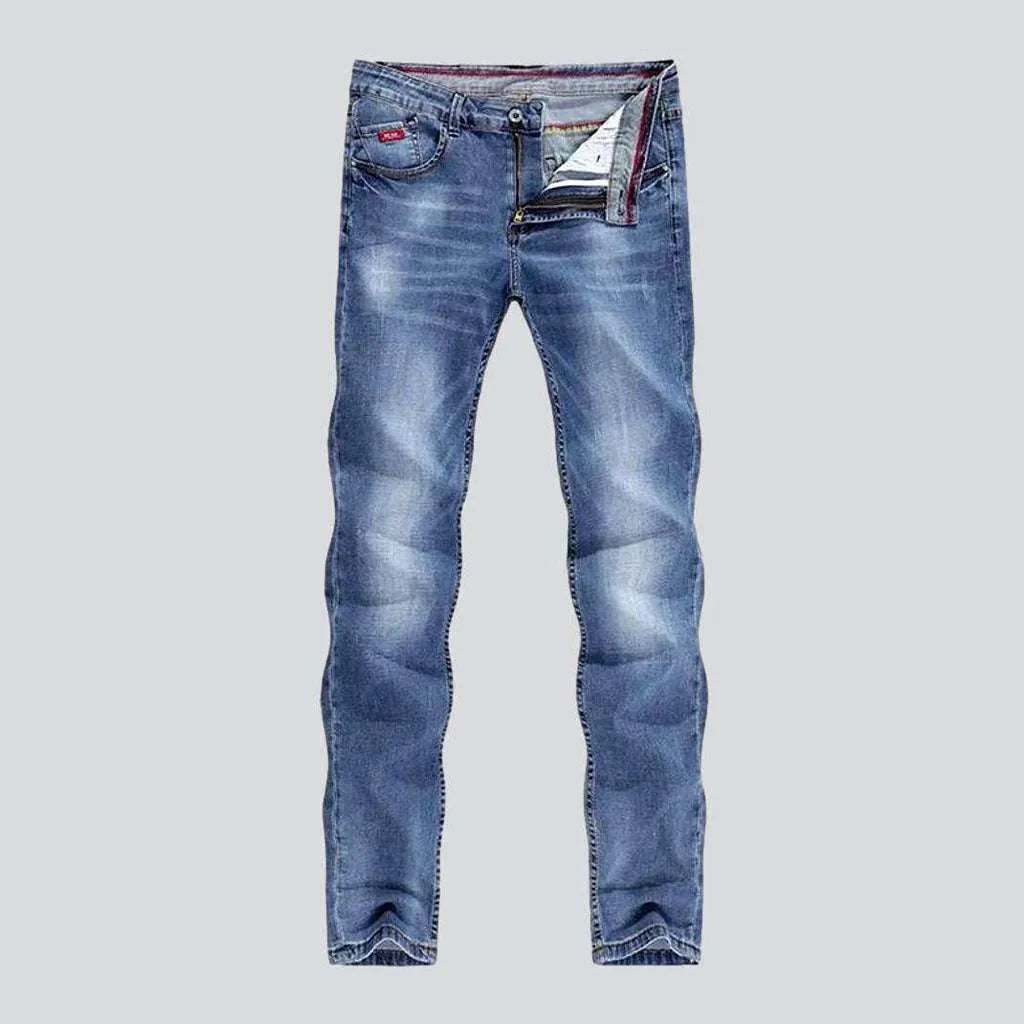 Birthday Jeans for Celebration -Light blue basic men's jeans