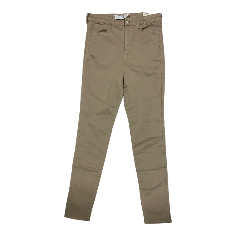 Stretchy skinny pants for figure-hugging appeal -Pants Other By American Eagle In Tan, Size: 12l