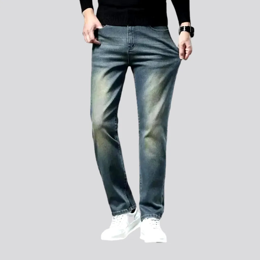 Slim Boyfriend Jeans for Hybrid -Sleek slim fit retro men's jeans