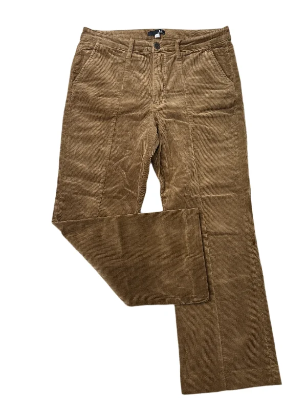 Classic khaki pants for timeless wardrobe staples -Pants Corduroy By Kut In Brown, Size: 14