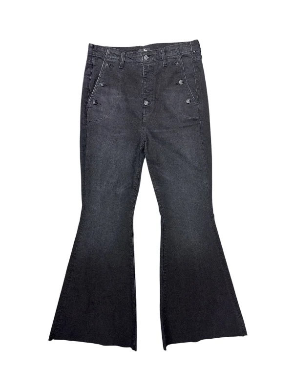 Soft cotton pants for sensitive skin comfort -Pants Other By 7 For All Mankind In Black Denim, Size: 12