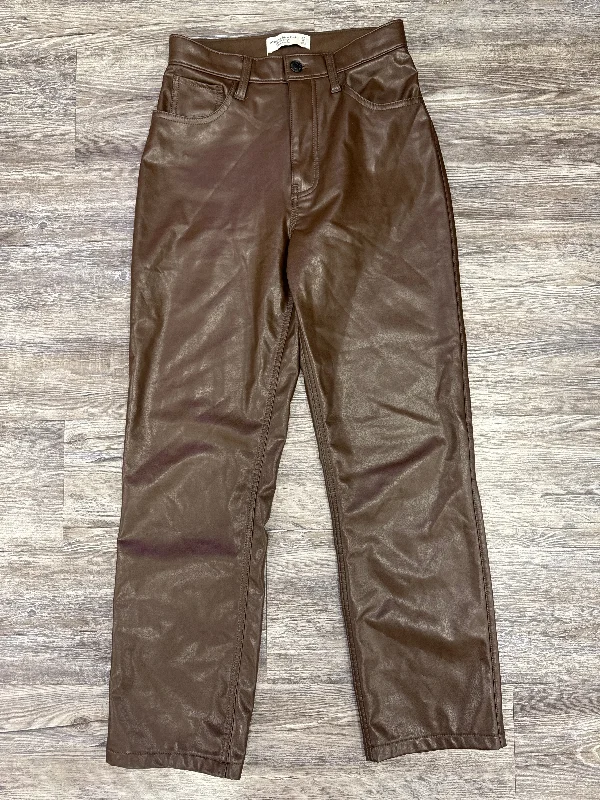 Soft stretch pants for all-day wear ease -Pants Other By Abercrombie And Fitch In Brown, Size: 4