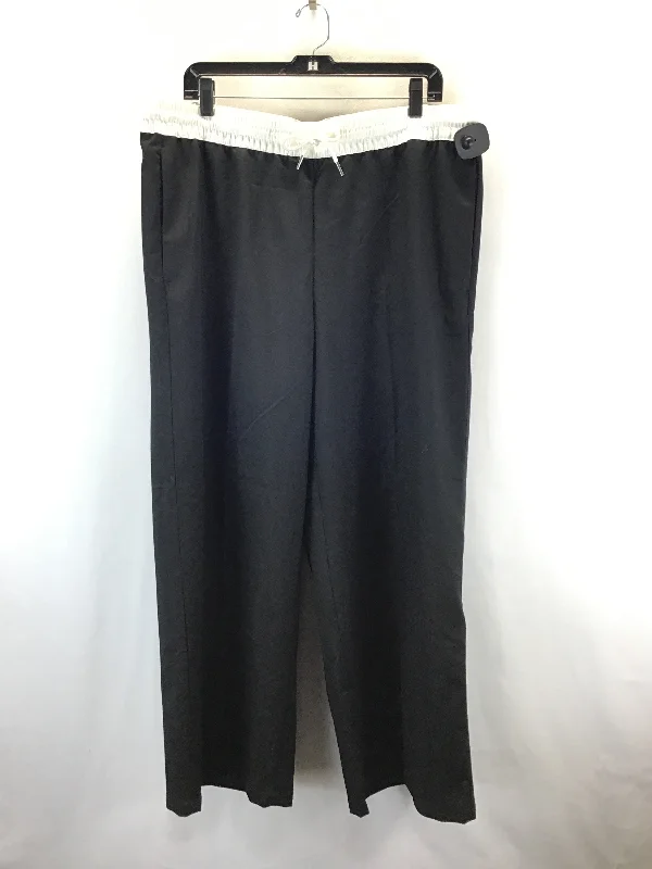 Flowy linen pants for relaxed tropical vacations -Pants Other By Divided In Black & White, Size: Xl