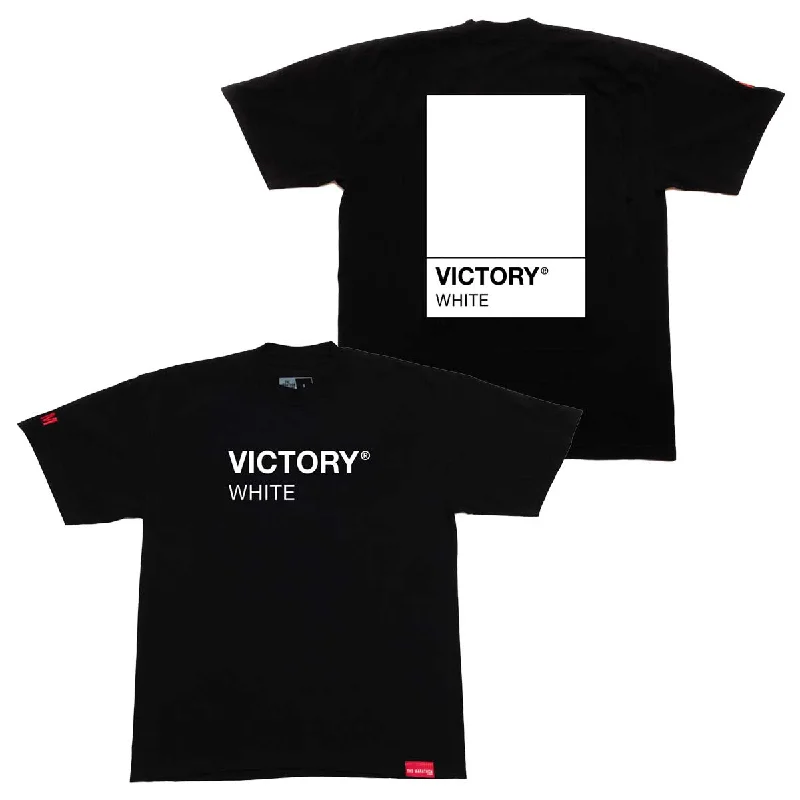 Oxford Shirts for Sophisticated -Victory White Pantone T-shirt - Black