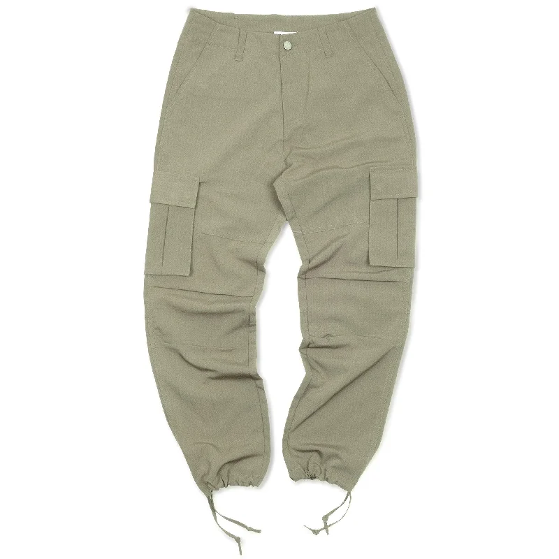 Cargo Pants with Cargo Pockets for Athletes -Luxury Cargo Pants - Sage Green