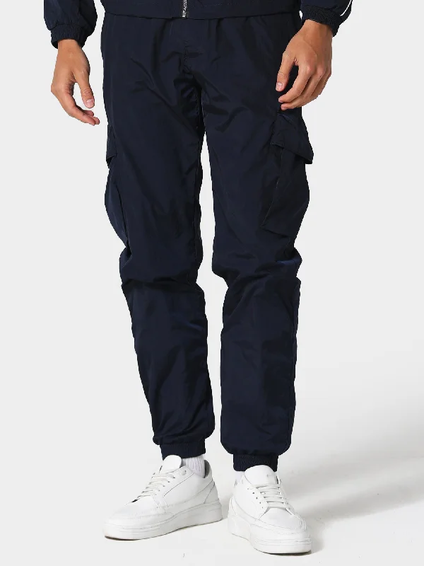 Cargo Pants with Cargo Pockets for Programmers -Forstha Navy Pants