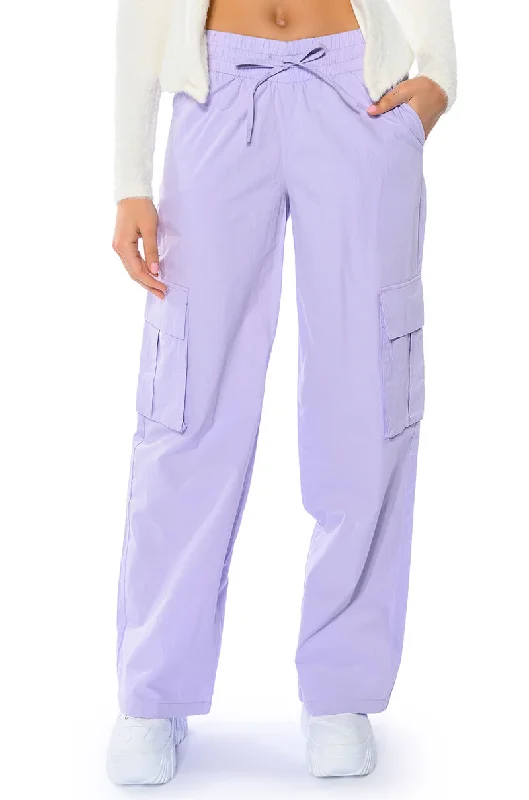 Cargo Pants with Cargo Pockets for Writers -IVY WIDE LEG CARGO PANT