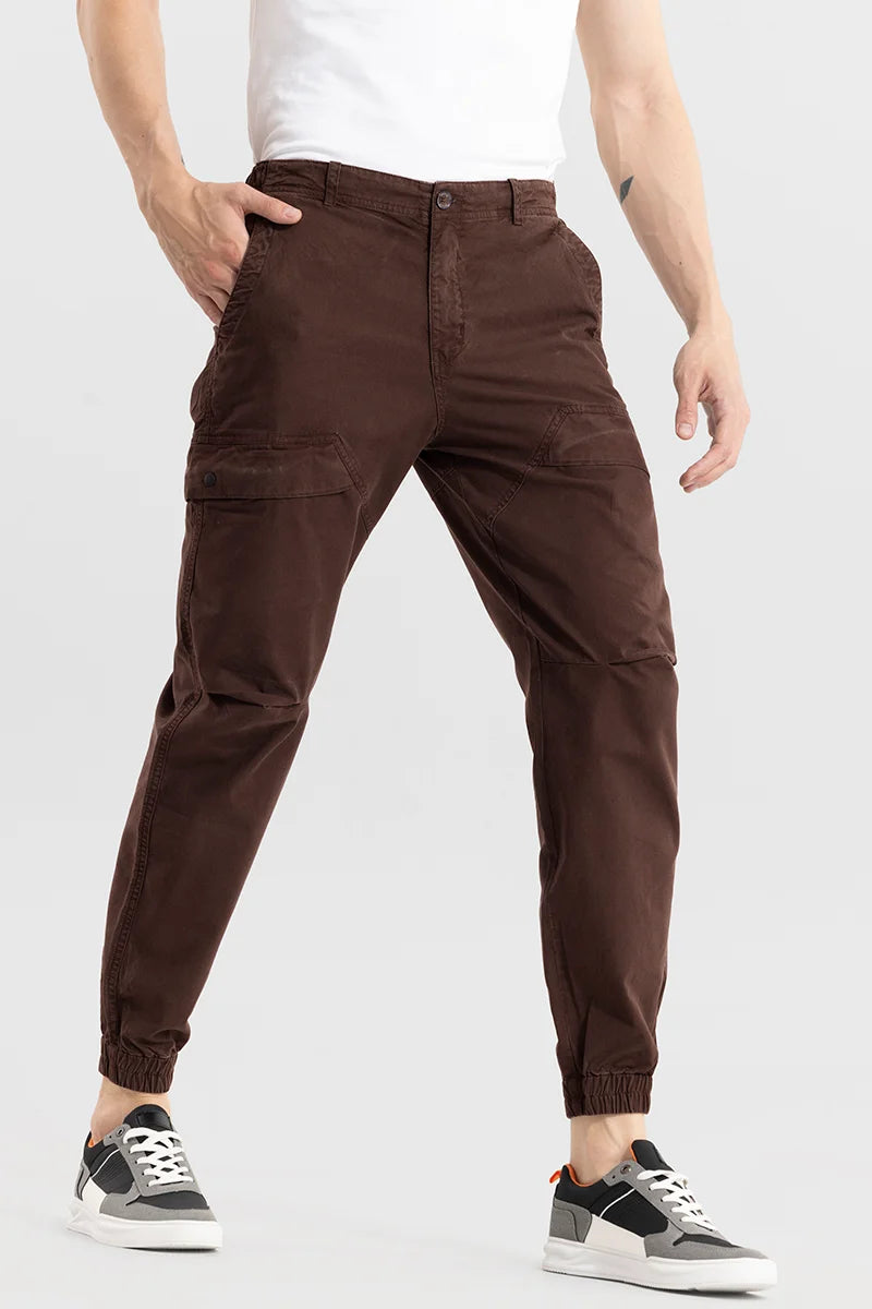 Cargo Pants with Cargo Pockets for Cycling -Streetcargo Brown Cargo Pant