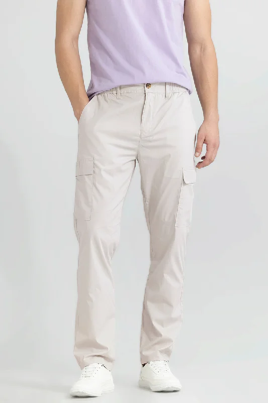 Cargo Pants with Cargo Pockets for Canoeing -Everett Light Grey Pant