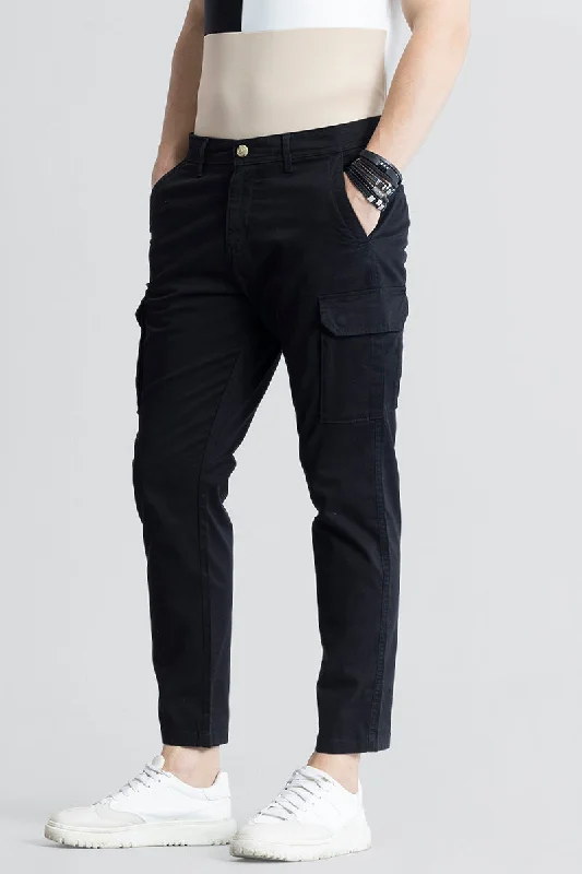 Cargo Pants with Cargo Pockets for Photography -Trendtactical Slim Black Cargo