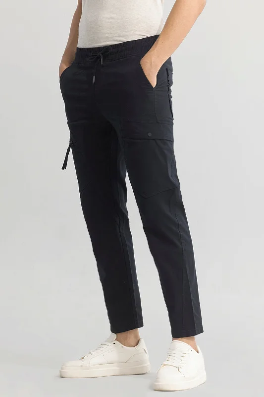 Cargo Pants with Cargo Pockets for Nurses -Vertix Navy Cargo Pant