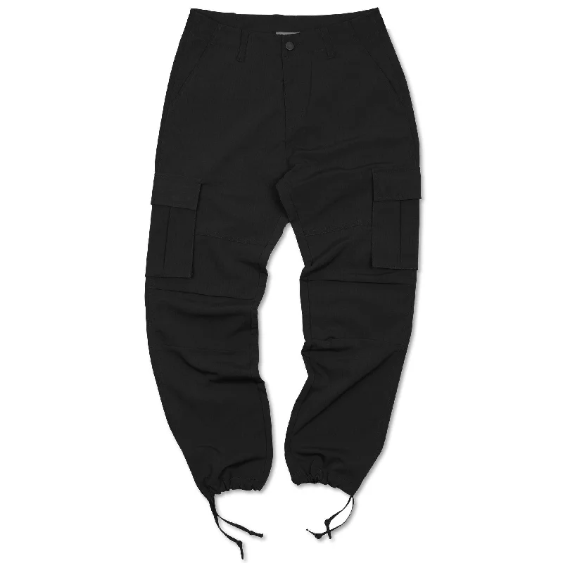 Cargo Pants with Cargo Pockets for Actors -Luxury Cargo Pants - Black