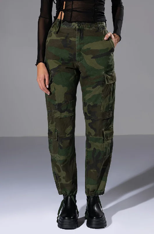 Cargo Pants with Cargo Pockets for Programmers -THE ULTIMATE CINCHED ANKLE CARGO PANT