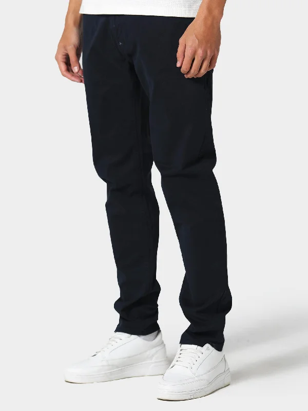 Cargo Pants with Cargo Pockets for Lawyers -Wellington Navy Chinos