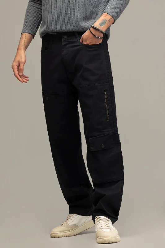 Cargo Pants with Cargo Pockets for Sailing -Trekker Navy Cargo Pant