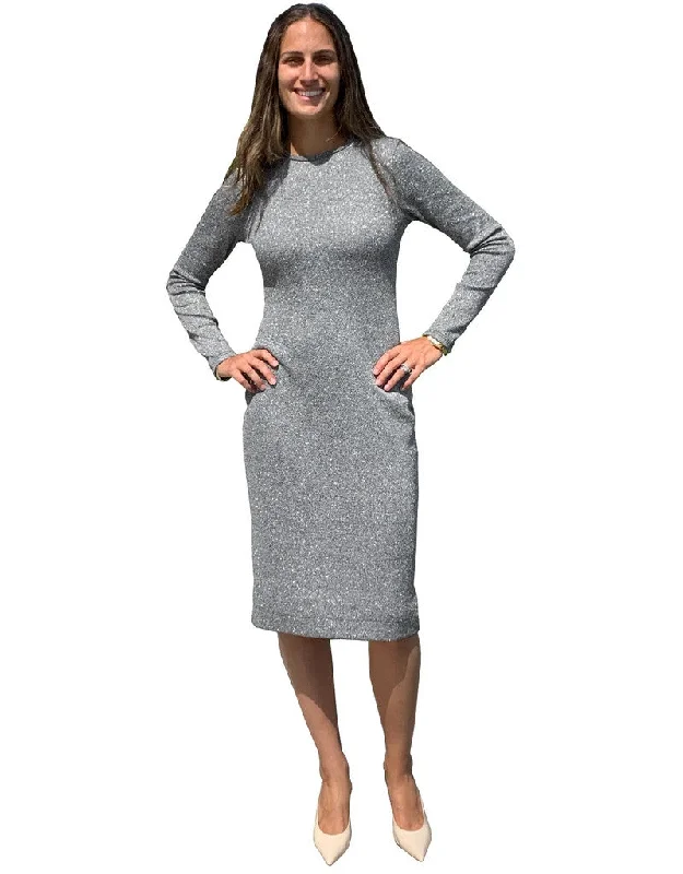 Party Dresses for Celebration -Baby'O Women's Lurex Knit Layering Shell Dress