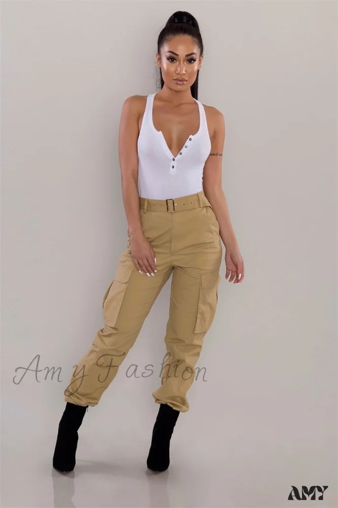 long khaki