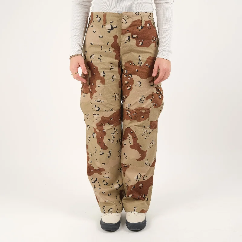 Cargo Pants with Cargo Pockets for Olympians -WOMAN BDU DESERT CARGO PANTS