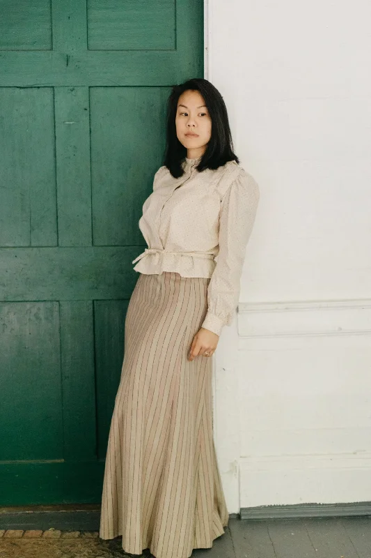 White Blouses for Pure Look -Folkwear 216 Schoolmistress Shirtwaist & Skirt